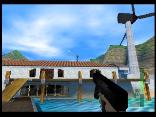 PerfectDark 007 sur Nintendo 64 - Agent Perfect Mission 2 : Villa Carrington - part 1 : Villa Carrington : Otage PerfectDark 007 sur Nintendo 64 - Agent Perfect Mission 2 : Villa Carrington - part 1 : Villa Carrington : Otage