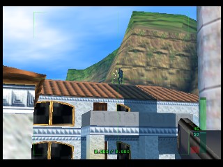 PerfectDark 007 sur Nintendo 64 - Agent Perfect Mission 2 : Villa Carrington - part 1 : Villa Carrington : Otage PerfectDark 007 sur Nintendo 64 - Agent Perfect Mission 2 : Villa Carrington - part 1 : Villa Carrington : Otage