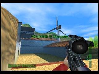 PerfectDark 007 sur Nintendo 64 - Agent Perfect Mission 2 : Villa Carrington - part 1 : Villa Carrington : Otage PerfectDark 007 sur Nintendo 64 - Agent Perfect Mission 2 : Villa Carrington - part 1 : Villa Carrington : Otage