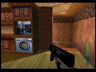 PerfectDark 007 sur Nintendo 64 - Agent Perfect Mission 2 : Villa Carrington - part 1 : Villa Carrington : Otage PerfectDark 007 sur Nintendo 64 - Agent Perfect Mission 2 : Villa Carrington - part 1 : Villa Carrington : Otage