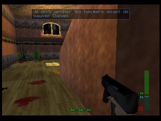 PerfectDark 007 sur Nintendo 64 - Agent Perfect Mission 2 : Villa Carrington - part 1 : Villa Carrington : Otage PerfectDark 007 sur Nintendo 64 - Agent Perfect Mission 2 : Villa Carrington - part 1 : Villa Carrington : Otage
