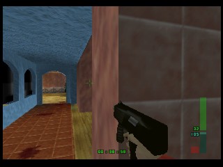 PerfectDark 007 sur Nintendo 64 - Agent Perfect Mission 2 : Villa Carrington - part 1 : Villa Carrington : Otage PerfectDark 007 sur Nintendo 64 - Agent Perfect Mission 2 : Villa Carrington - part 1 : Villa Carrington : Otage