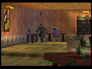 PerfectDark 007 sur Nintendo 64 - Agent Perfect Mission 2 : Villa Carrington - part 1 : Villa Carrington : Otage PerfectDark 007 sur Nintendo 64 - Agent Perfect Mission 2 : Villa Carrington - part 1 : Villa Carrington : Otage