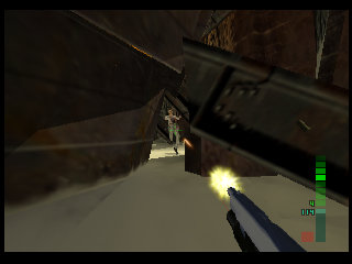 PerfectDark 007 sur Nintendo 64 - Agent spécial Mission 4 : Secteur 51 - part 1 : Secteur 51: Infiltration