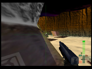 PerfectDark 007 sur Nintendo 64 - Agent spécial Mission 4 : Secteur 51 - part 1 : Secteur 51: Infiltration