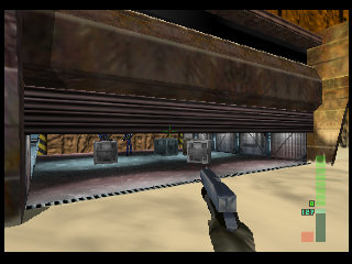 PerfectDark 007 sur Nintendo 64 - Agent spécial Mission 4 : Secteur 51 - part 1 : Secteur 51: Infiltration