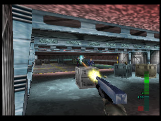 PerfectDark 007 sur Nintendo 64 - Agent spécial Mission 4 : Secteur 51 - part 1 : Secteur 51: Infiltration
