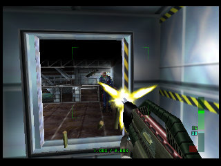 PerfectDark 007 sur Nintendo 64 - Agent spécial Mission 4 : Secteur 51 - part 1 : Secteur 51: Infiltration