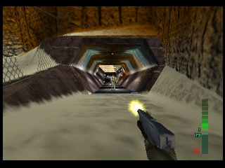 PerfectDark 007 sur Nintendo 64 - Agent Perfect Mission 4 : Secteur 51 - part 1 : Secteur 51: Infiltration
