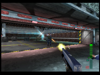PerfectDark 007 sur Nintendo 64 - Agent Perfect Mission 4 : Secteur 51 - part 1 : Secteur 51: Infiltration