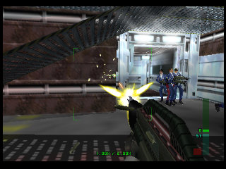 PerfectDark 007 sur Nintendo 64 - Agent Perfect Mission 4 : Secteur 51 - part 1 : Secteur 51: Infiltration