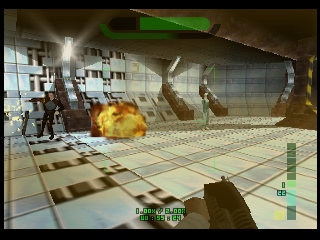 PerfectDark 007 sur Nintendo 64 - Agent Mission 4 : Secteur 51 - part 2 : Secteur 51: Sauvetage