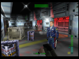 PerfectDark 007 sur Nintendo 64 - Agent spécial Mission 4 : Secteur 51 - part 3 : Secteur 51 : Escape