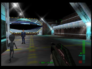PerfectDark 007 sur Nintendo 64 - Agent spécial Mission 4 : Secteur 51 - part 3 : Secteur 51 : Escape