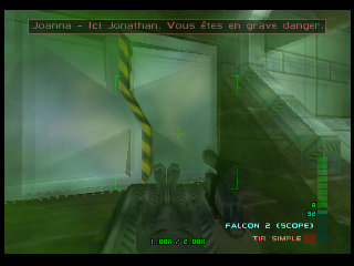 PerfectDark 007 sur Nintendo 64 - Agent spécial Mission 4 : Secteur 51 - part 3 : Secteur 51 : Escape