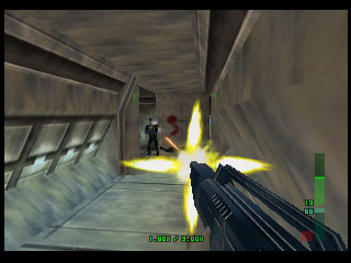 PerfectDark 007 sur Nintendo 64 - Agent Mission 5 : Air Base - part 1 : Air Base: Espionage PerfectDark 007 sur Nintendo 64 - Agent Mission 5 : Air Base - part 1 : Air Base: Espionage