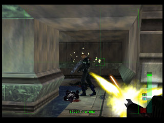 PerfectDark 007 sur Nintendo 64 - Agent Perfect Mission 5 : Air Base - part 1 : Air Base: Espionage