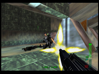 PerfectDark 007 sur Nintendo 64 - Agent Perfect Mission 5 : Air Base - part 1 : Air Base: Espionage