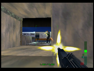 PerfectDark 007 sur Nintendo 64 - Agent Perfect Mission 5 : Air Base - part 1 : Air Base: Espionage