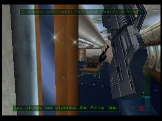 PerfectDark 007 sur Nintendo 64 - Agent Mission 5 : Air Base - part 2 : Air Force One: Antiterrorism PerfectDark 007 sur Nintendo 64 - Agent Mission 5 : Air Base - part 2 : Air Force One: Antiterrorism