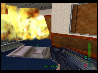 PerfectDark 007 sur Nintendo 64 - Agent Mission 5 : Air Base - part 2 : Air Force One: Antiterrorism PerfectDark 007 sur Nintendo 64 - Agent Mission 5 : Air Base - part 2 : Air Force One: Antiterrorism