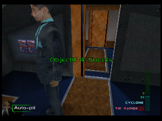 PerfectDark 007 sur Nintendo 64 - Agent Perfect Mission 5 : Air Base - part 2 : Air Force One: Antiterrorism