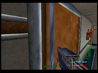 PerfectDark 007 sur Nintendo 64 - Agent Perfect Mission 5 : Air Base - part 2 : Air Force One: Antiterrorism