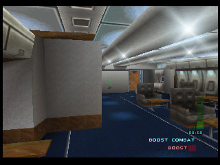 PerfectDark 007 sur Nintendo 64 - Agent Perfect Mission 5 : Air Base - part 2 : Air Force One: Antiterrorism