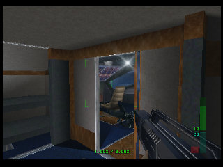 PerfectDark 007 sur Nintendo 64 - Agent Perfect Mission 5 : Air Base - part 2 : Air Force One: Antiterrorism