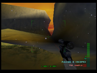PerfectDark 007 sur Nintendo 64 - Agent spécial Mission 5 : Air Base - part 3 : Crash Site: Confrontation