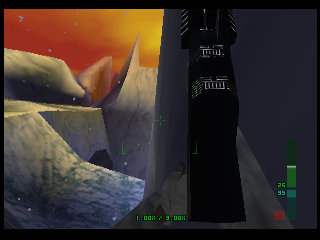 PerfectDark 007 sur Nintendo 64 - Agent spécial Mission 5 : Air Base - part 3 : Crash Site: Confrontation