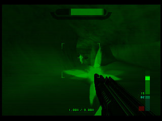 PerfectDark 007 sur Nintendo 64 - Agent spécial Mission 5 : Air Base - part 3 : Crash Site: Confrontation