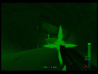 PerfectDark 007 sur Nintendo 64 - Agent spécial Mission 5 : Air Base - part 3 : Crash Site: Confrontation