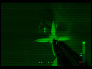 PerfectDark 007 sur Nintendo 64 - Agent spécial Mission 5 : Air Base - part 3 : Crash Site: Confrontation