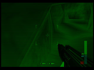 PerfectDark 007 sur Nintendo 64 - Agent spécial Mission 5 : Air Base - part 3 : Crash Site: Confrontation