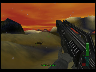 PerfectDark 007 sur Nintendo 64 - Agent spécial Mission 5 : Air Base - part 3 : Crash Site: Confrontation
