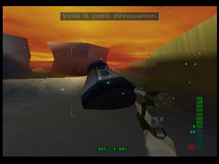 PerfectDark 007 sur Nintendo 64 - Agent Perfect Mission 5 : Air Base - part 3 : Crash Site: Confrontation PerfectDark 007 sur Nintendo 64 - Agent Perfect Mission 5 : Air Base - part 3 : Crash Site: Confrontation