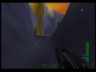 PerfectDark 007 sur Nintendo 64 - Agent Perfect Mission 5 : Air Base - part 3 : Crash Site: Confrontation PerfectDark 007 sur Nintendo 64 - Agent Perfect Mission 5 : Air Base - part 3 : Crash Site: Confrontation