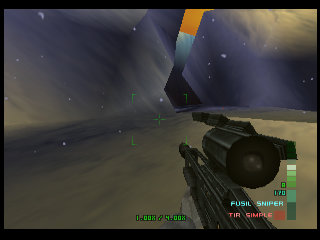 PerfectDark 007 sur Nintendo 64 - Agent Perfect Mission 5 : Air Base - part 3 : Crash Site: Confrontation PerfectDark 007 sur Nintendo 64 - Agent Perfect Mission 5 : Air Base - part 3 : Crash Site: Confrontation