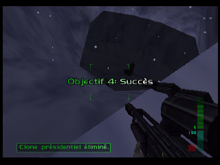 PerfectDark 007 sur Nintendo 64 - Agent Perfect Mission 5 : Air Base - part 3 : Crash Site: Confrontation PerfectDark 007 sur Nintendo 64 - Agent Perfect Mission 5 : Air Base - part 3 : Crash Site: Confrontation