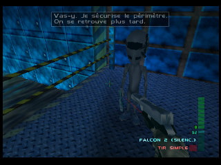 PerfectDark 007 sur Nintendo 64 - Agent spécial Mission 6 : Ocean - part 1 : Pelagic II : Exploration PerfectDark 007 sur Nintendo 64 - Agent spécial Mission 6 : Ocean - part 1 : Pelagic II : Exploration