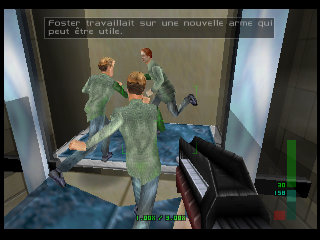 PerfectDark 007 sur Nintendo 64 - Agent Mission 7 : Carrington Institute - part 1 : Carrington Institute: Defense