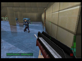 PerfectDark 007 sur Nintendo 64 - Agent Mission 7 : Carrington Institute - part 1 : Carrington Institute: Defense