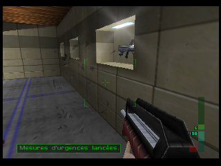 PerfectDark 007 sur Nintendo 64 - Agent Mission 7 : Carrington Institute - part 1 : Carrington Institute: Defense