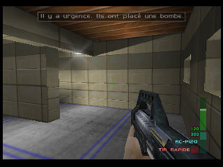 PerfectDark 007 sur Nintendo 64 - Agent Mission 7 : Carrington Institute - part 1 : Carrington Institute: Defense