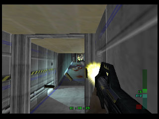 PerfectDark 007 sur Nintendo 64 - Agent Mission 7 : Carrington Institute - part 1 : Carrington Institute: Defense