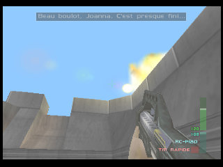 PerfectDark 007 sur Nintendo 64 - Agent Mission 7 : Carrington Institute - part 1 : Carrington Institute: Defense
