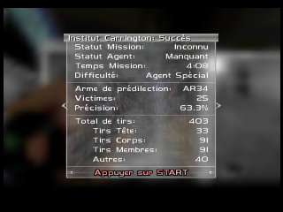 PerfectDark 007 sur Nintendo 64 - Agent spécial Mission 7 : Carrington Institute - part 1 : Carrington Institute: Defense PerfectDark 007 sur Nintendo 64 - Agent spécial Mission 7 : Carrington Institute - part 1 : Carrington Institute: Defense