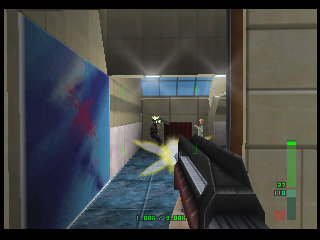 Perfect Dark sur Nintendo 64 - Agent Perfect Mission 7 : Institut Carrington - part 1 : Institut Carrington - Defense