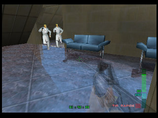 Perfect Dark sur Nintendo 64 - Agent Perfect Mission 7 : Institut Carrington - part 1 : Institut Carrington - Defense